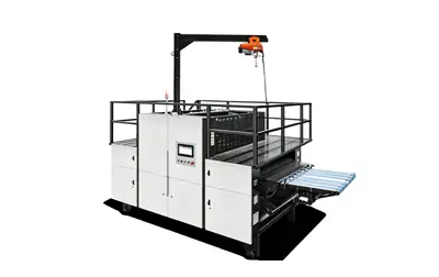 High‑speed cold foil UV equipment for spot UV cast and cure foil printing process